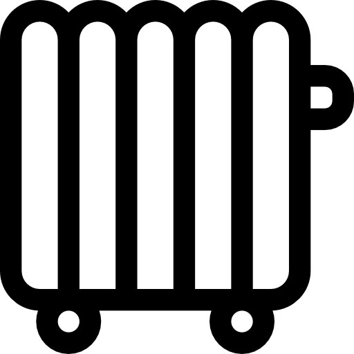 logo radiateur d'une maison connectée