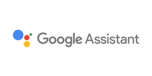 Logo google assistant maison connectée